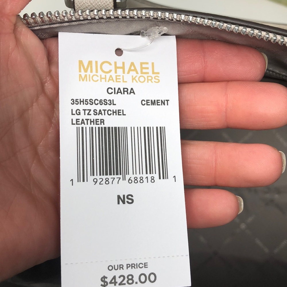 NWT Michael Kors Large Ciara satchel - Picture 6 of 7